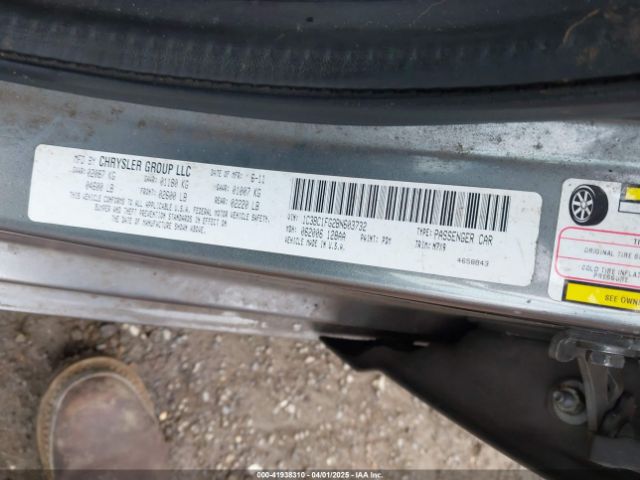 2011 CHRYSLER 200 1C3BC1FG2BN603732 Photo 8