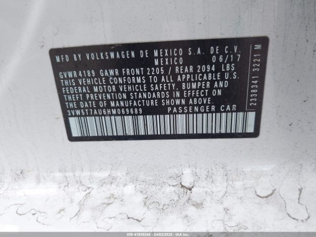 3VW5T7AU6HM069689 Volkswagen Golf GTI
