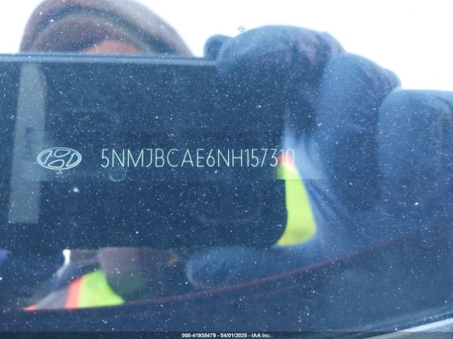 5NMJBCAE6NH157310 Hyundai TUCSON SEL