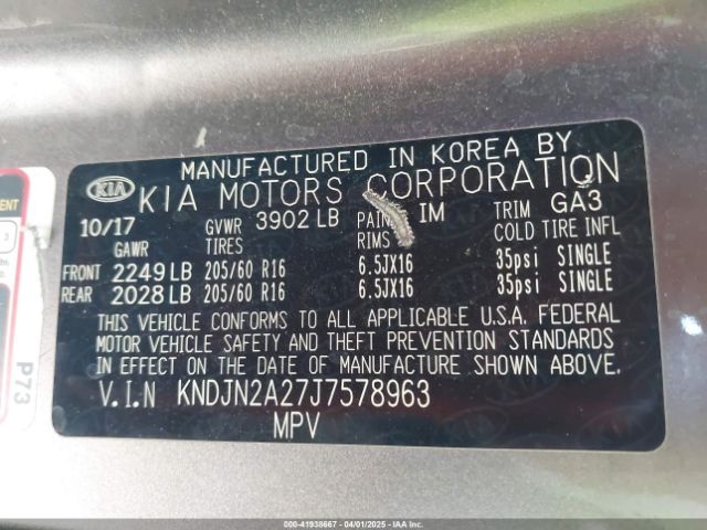KNDJN2A27J7578963 KIA Soul