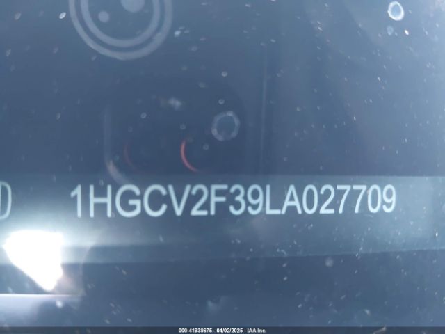 1HGCV2F39LA027709 Honda Accord Sport 2.0t