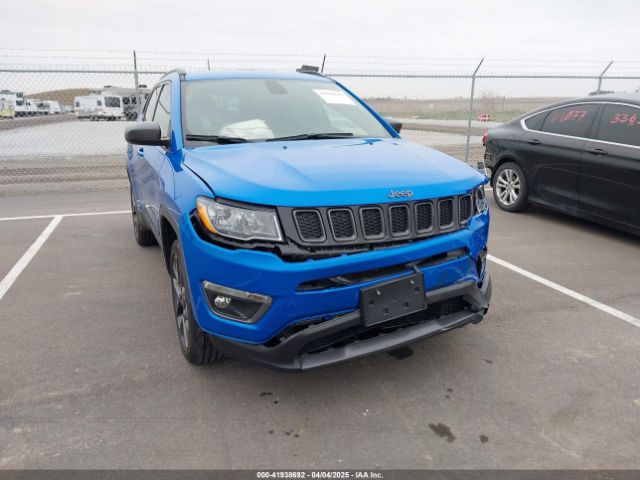3C4NJDEB5MT529070 Jeep Compass 80th Anniversary 4x4
