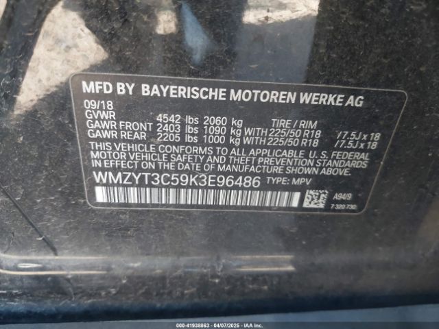 WMZYT3C59K3E96486 Mini Countryman Cooper S