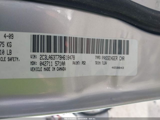 2009 CHRYSLER 300C 2C3LA63T79H618478 Photo 8