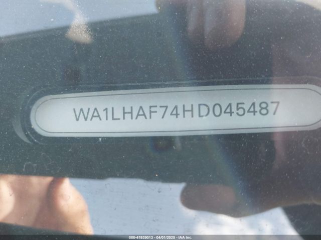 WA1LHAF74HD045487 Audi Q7 2.0t Premium