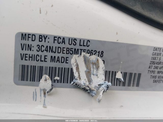 2021 JEEP COMPASS 3C4NJDEB5MT596218 Photo 8
