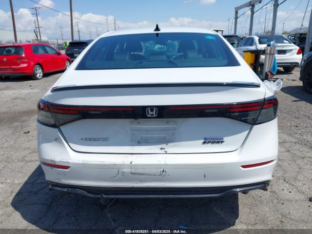 1HGCY2F70PA017201 Honda Accord Hybrid Sport-l
