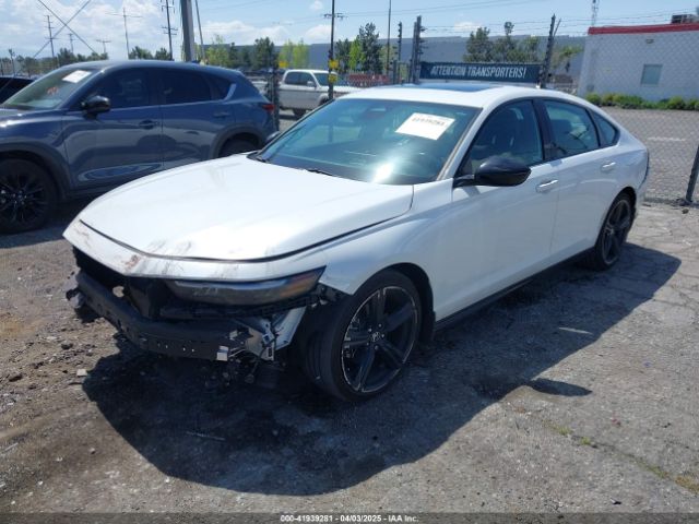 1HGCY2F70PA017201 Honda Accord Hybrid Sport-l