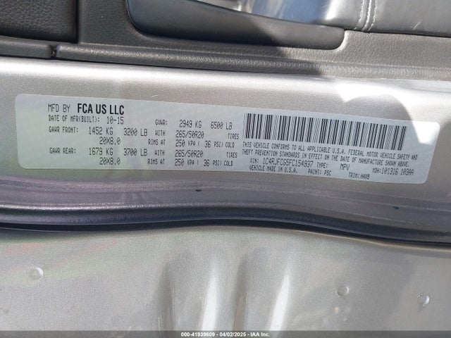 1C4RJFCG5FC154937 Jeep 2015