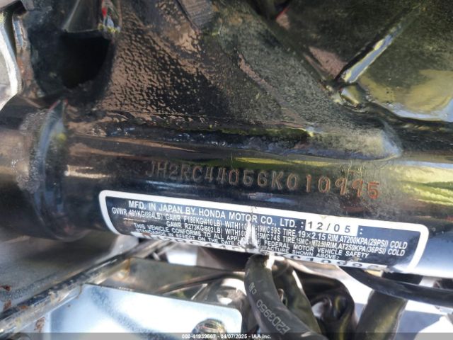 2006 HONDA VT750 JH2RC44056K010995 Photo 9