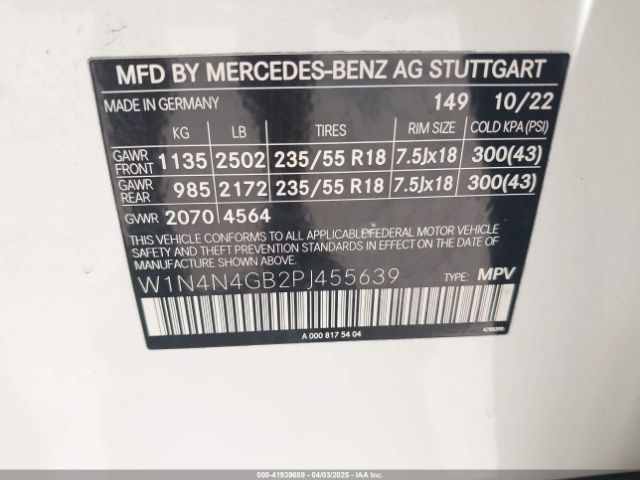 2023 MERCEDES-BENZ GLA 250 W1N4N4GB2PJ455639 Photo 8