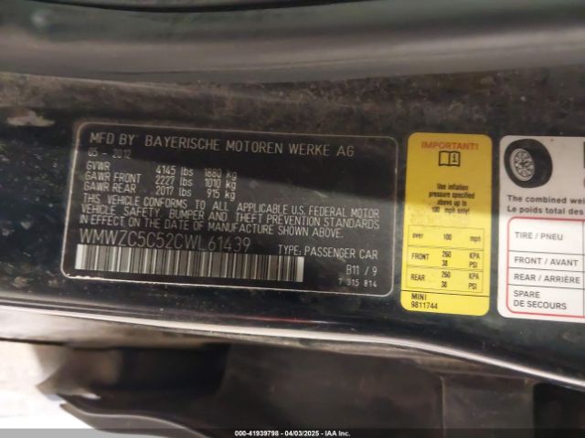 2012 MINI COOPER S COUNTRYMAN WMWZC5C52CWL61439 Photo 8