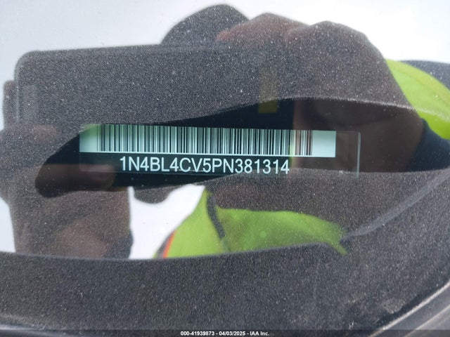 1N4BL4CV5PN381314 Nissan Altima Sr Fwd