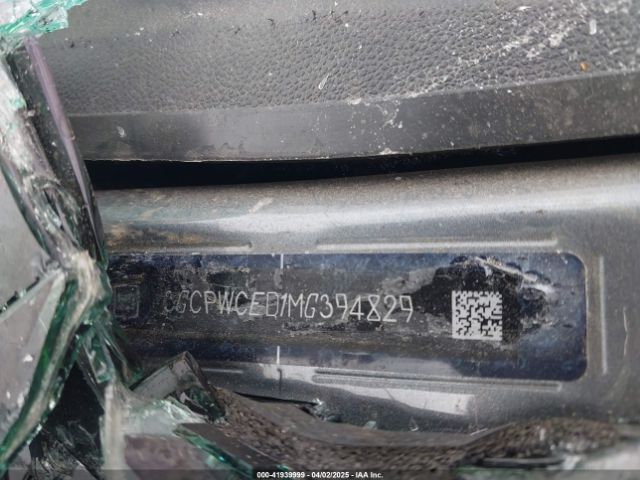 3GCPWCED1MG394829 Chevrolet Silverado 1500 2wd  Short Bed Lt