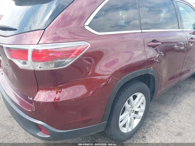 5TDZKRFH8ES010279 Toyota Highlander Le V6