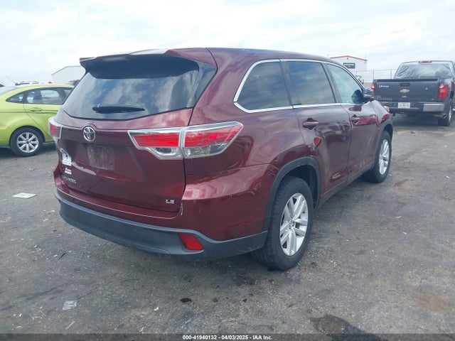 5TDZKRFH8ES010279 Toyota Highlander Le V6