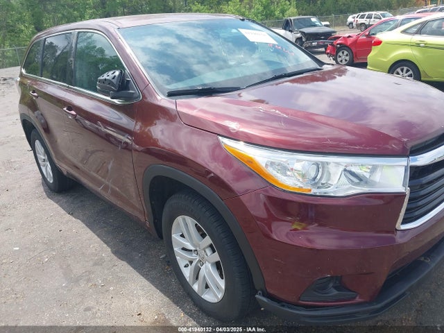 5TDZKRFH8ES010279 Toyota Highlander Le V6