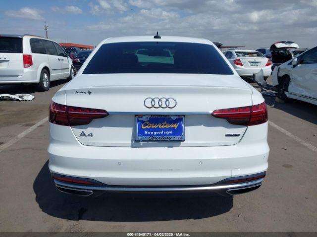 WAUEAAF45NN015068 Audi A4 Premium Plus 45 Tfsi S Line Quattro S Tronic