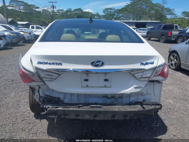 KMHEC4A48FA128605 Hyundai Sonata Hybrid Limited
