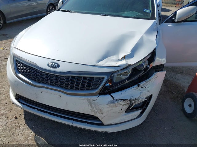 KNAGN4AD0F5085164 KIA Optima Hybrid Ex