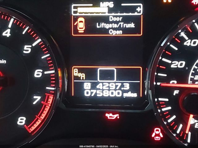 JF1VA1H66J9838389 Subaru Wrx Limited