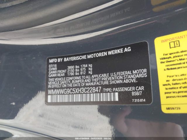 2017 MINI CONVERTIBLE WMWWG9C5XH3C22847 Photo 8