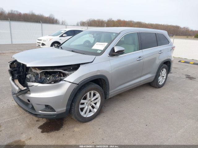 5TDZARFH9FS016919 Toyota Highlander Le