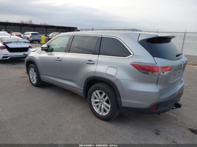 5TDZARFH9FS016919 Toyota Highlander Le