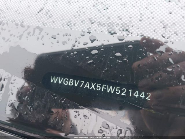 WVGBV7AX5FW521442 Volkswagen TIGUAN SE