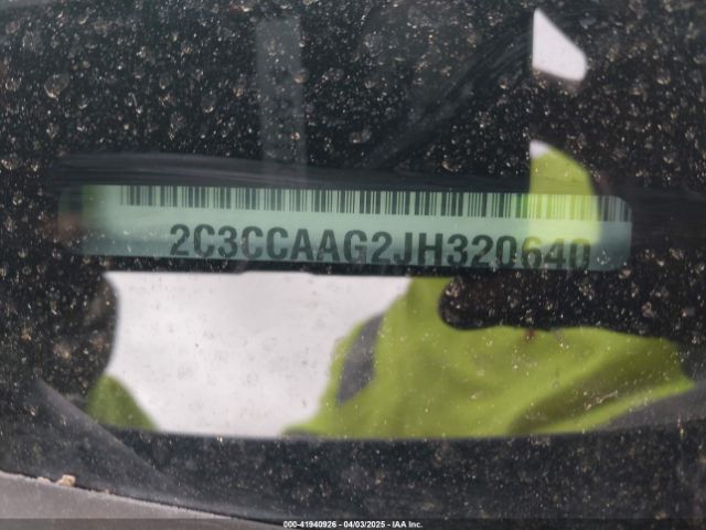 2C3CCAAG2JH320640 Chrysler 300 Touring L