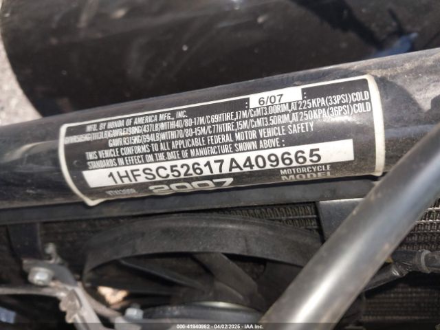 2007 HONDA VTX1300 1HFSC52617A409665 Photo 9
