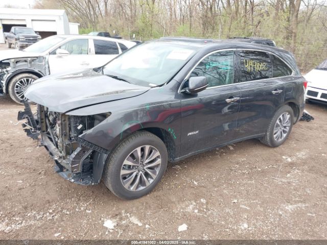 5FRYD4H4XGB027450 Acura Mdx Technology   Acurawatch Plus Packages/technology Package