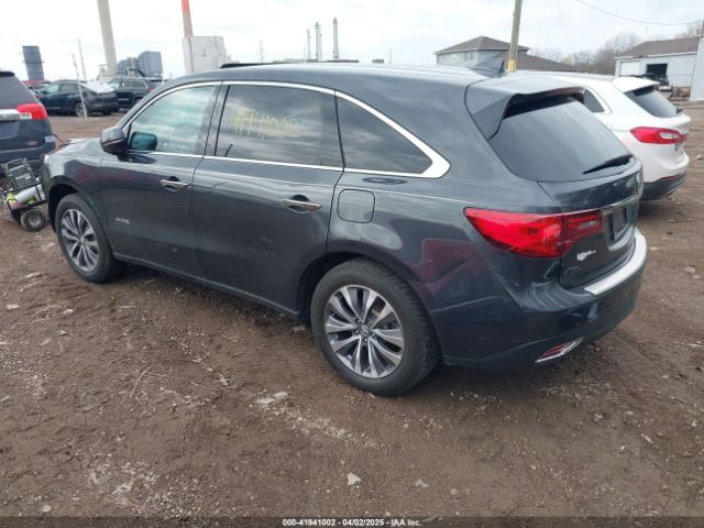 5FRYD4H4XGB027450 Acura Mdx Technology   Acurawatch Plus Packages/technology Package