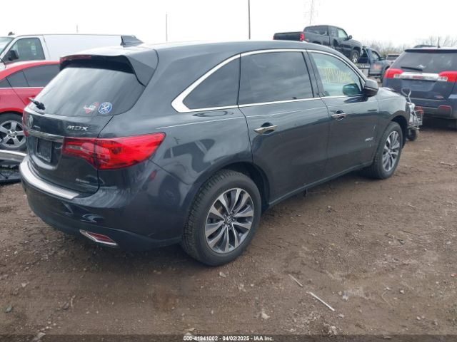 5FRYD4H4XGB027450 Acura Mdx Technology   Acurawatch Plus Packages/technology Package