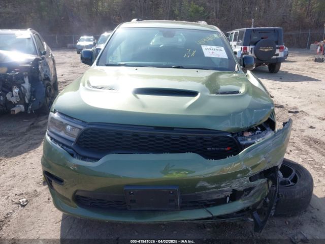 1C4RDJDG6MC557301 Dodge Durango Gt Plus Awd