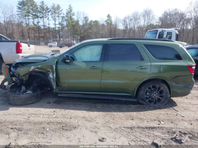 1C4RDJDG6MC557301 Dodge Durango Gt Plus Awd