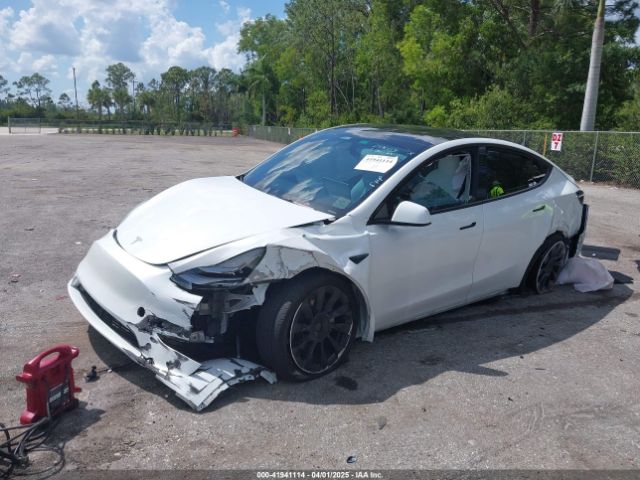 7SAYGDEE0NF423327 Tesla Model Y Long Range Dual Motor All-wheel Drive