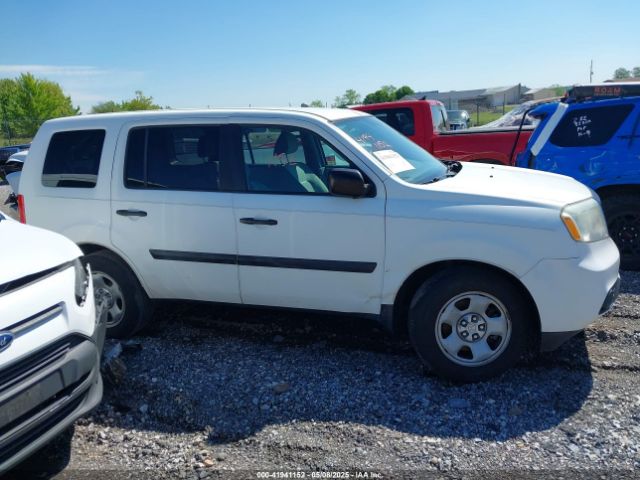 5FNYF3H21EB004222 Honda PILOT LX