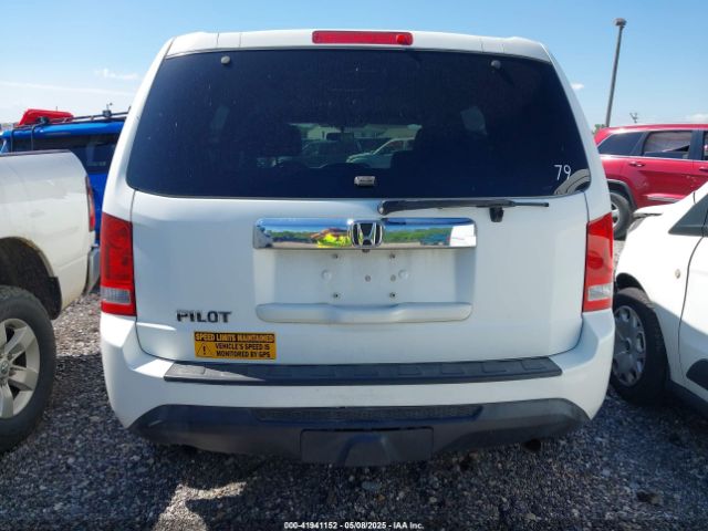 5FNYF3H21EB004222 Honda PILOT LX