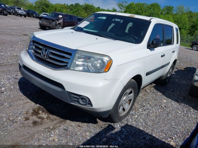 5FNYF3H21EB004222 Honda PILOT LX