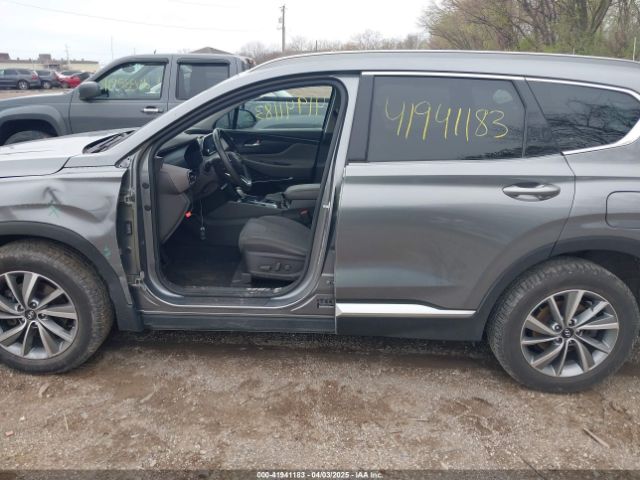 5NMS3CAD4KH077198 Hyundai Santa Fe Sel Plus