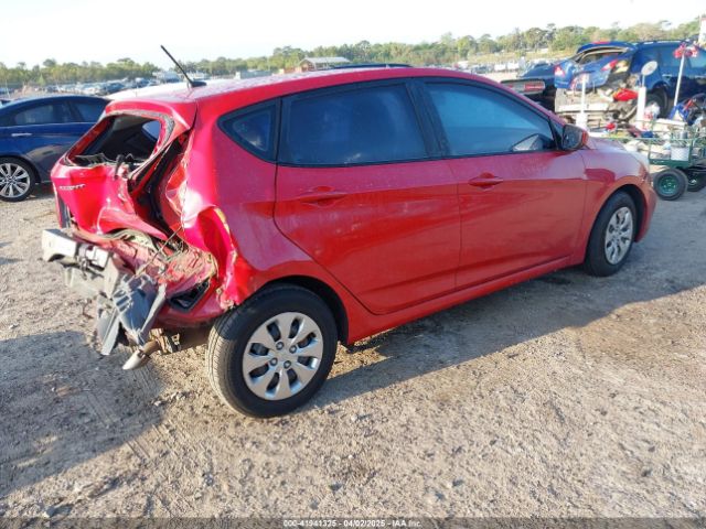 KMHCT5AE9GU257815 Hyundai ACCENT SE