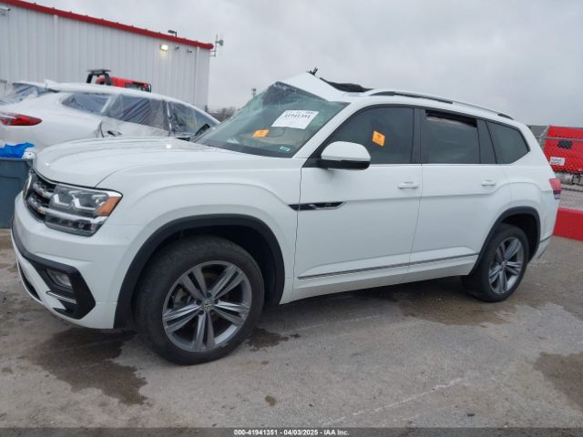 1V2YR2CA8KC623858 Volkswagen Atlas 3.6l V6 Se W/technology R-line