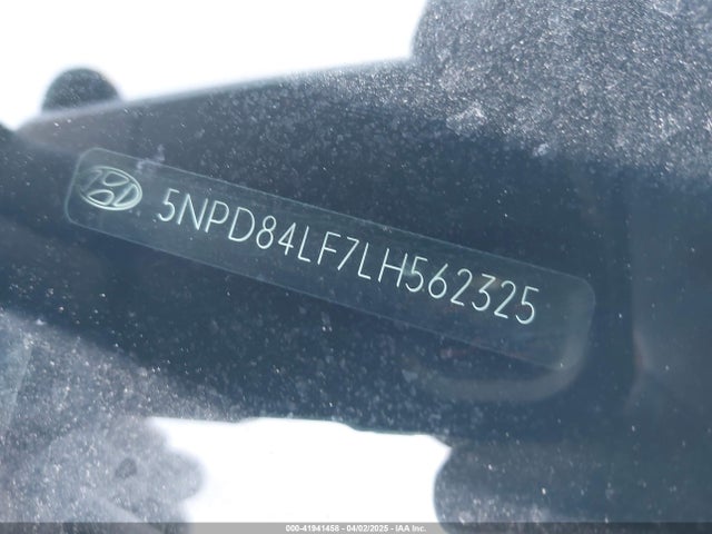 5NPD84LF7LH562325 Hyundai ELANTRA SEL