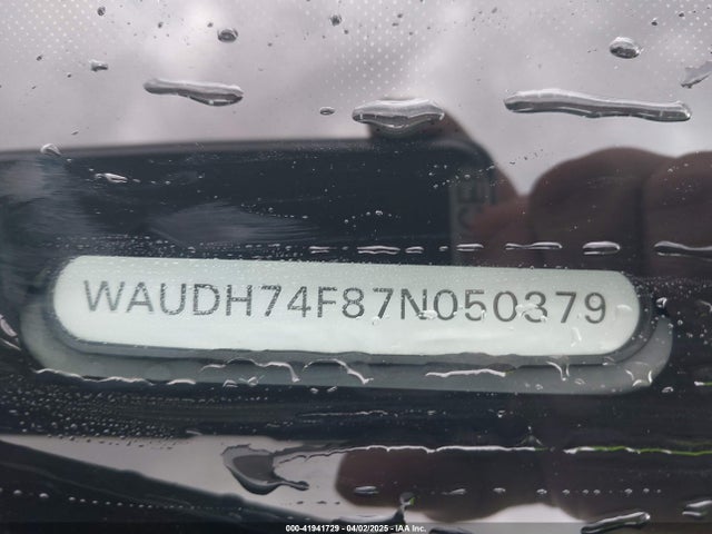 2007 AUDI A6 WAUDH74F87N050379 Photo 8