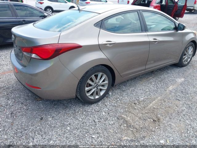 5NPDH4AE6GH656681 Hyundai ELANTRA SE