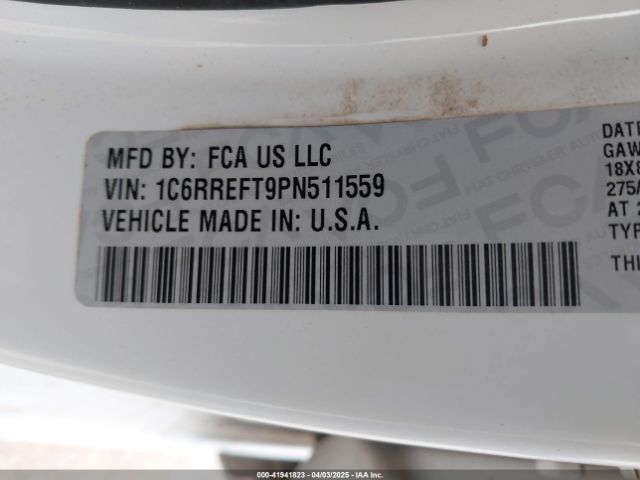 1C6RREFT9PN511559 RAM 1500 Big Horn  4x2 5'7 Box