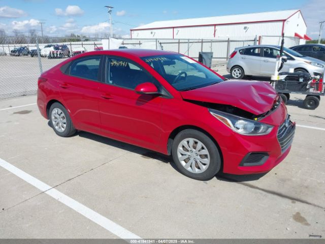 Auction sale of the 2021 Hyundai Accent Se, vin: 3KPC24A67ME139458, lot number: 41941941