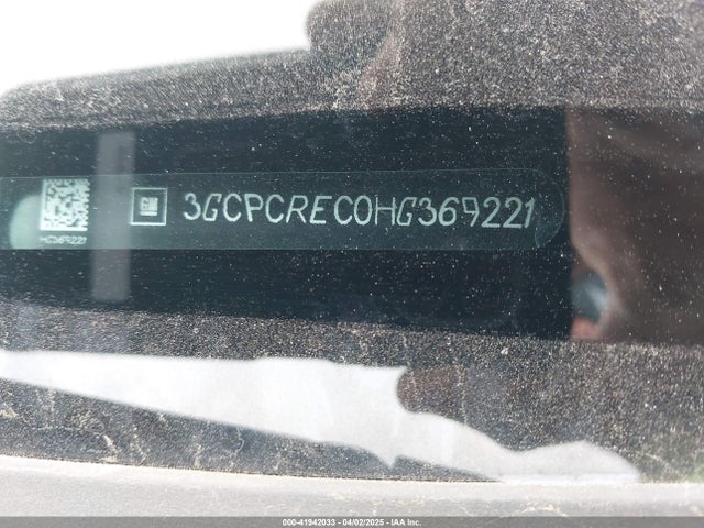 3GCPCREC0HG369221 Chevrolet Silverado 1500 1lt