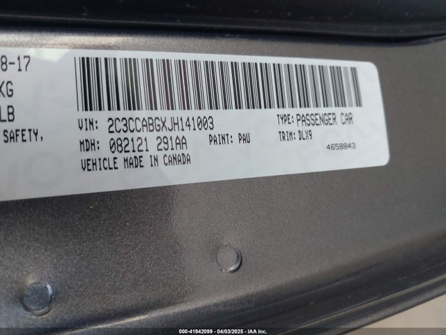 Chrysler 300 300s 2018 2C3CCABGXJH141003 Image 9